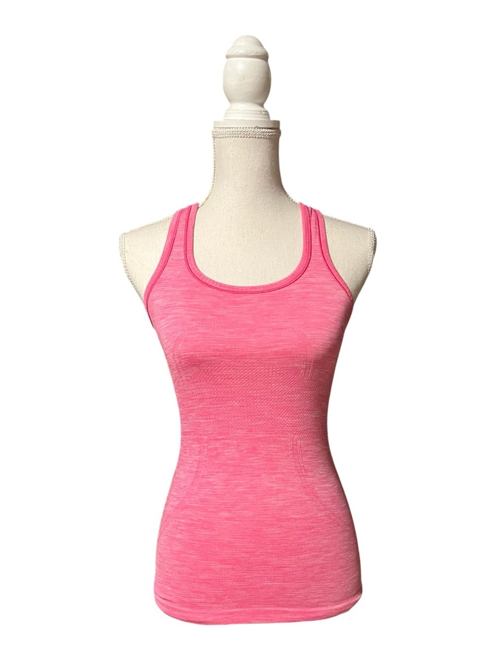 LULULEMON Athletica Pink Racerback Tank Top Size 2